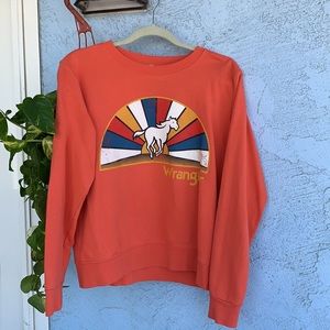 🍊 Wrangler Vintage Sweatshirt